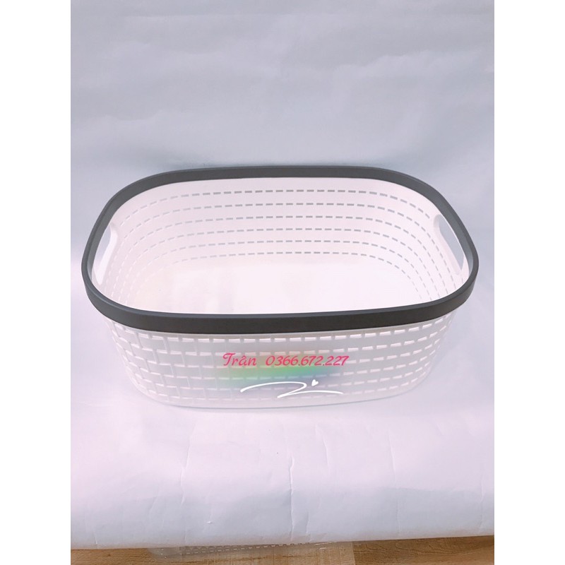 Giỏ nhựa đan Hàn Quốc