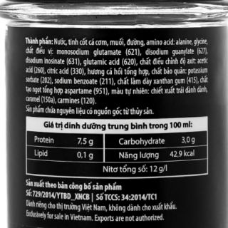 Nước mắm chấm chinsu cá hồi 500ml