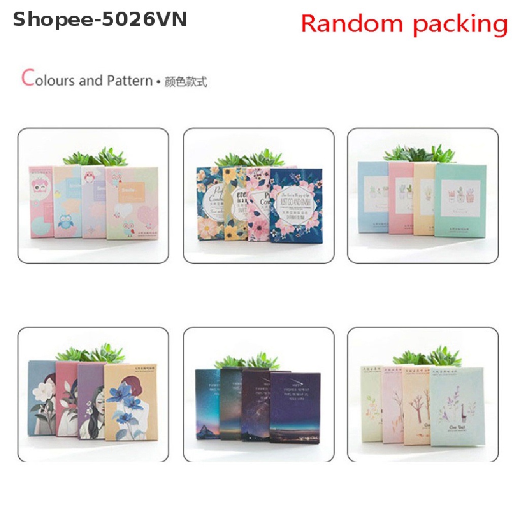 [Hàng mới về] Set 100 giấy thấm dầu da mặt làm sạch tiện lợi