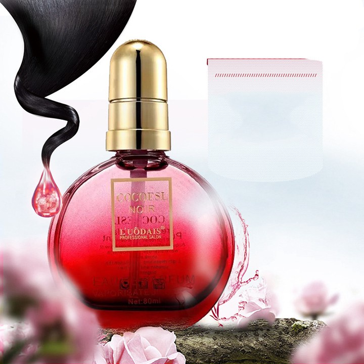 Tinh Dầu Dưỡng Tinh Dầu Dưỡng tóc COCOESL NOIR đỏ Hương Nước Hoa Cao Cấp 80ml, chuyên gia phục hồi tóc chính hãng