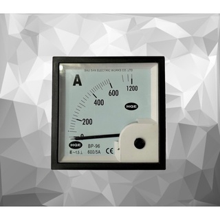 Đồng hồ đo Ampe 600/5A 96x96