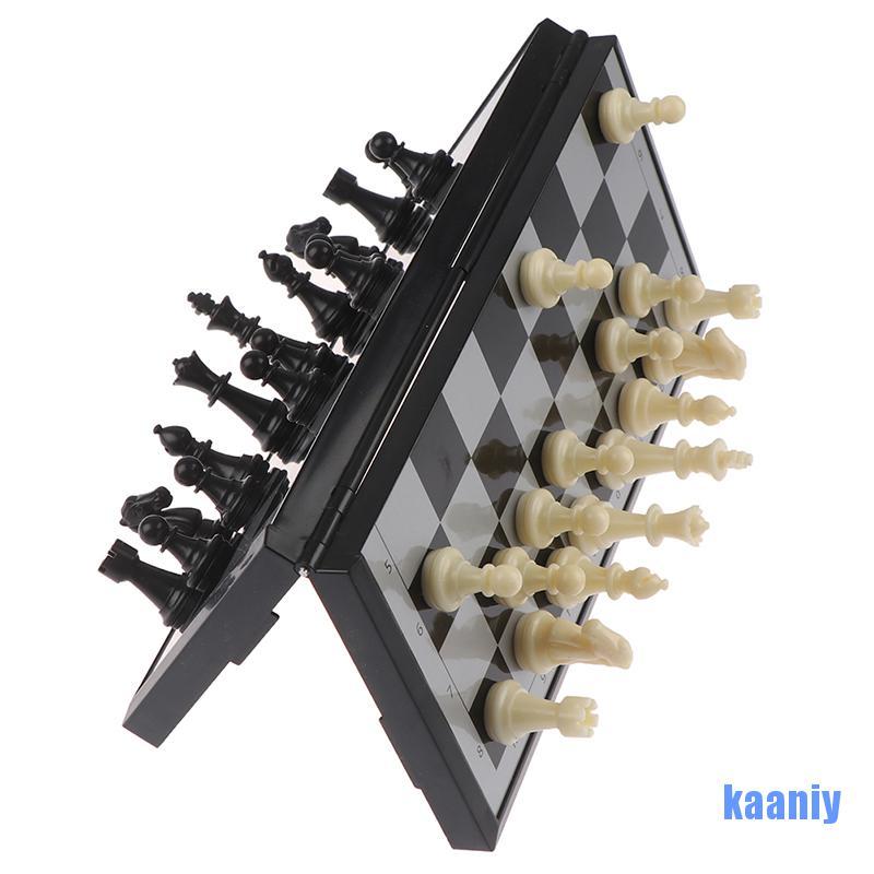 [KA]  20CM  folding chess board chessboard box set travel kid game gift  NY