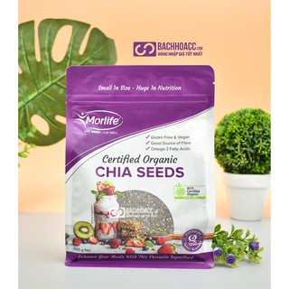 Hạt chia đen seeds của morlife úc 500gr