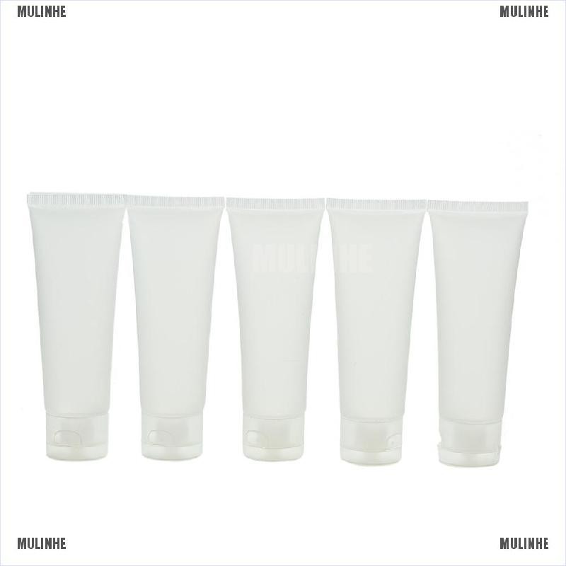 Set 5 Lọ Rỗng Trong Suốt 20/30/50/100ml Đựng Mỹ Phẩm Tiện Dụng