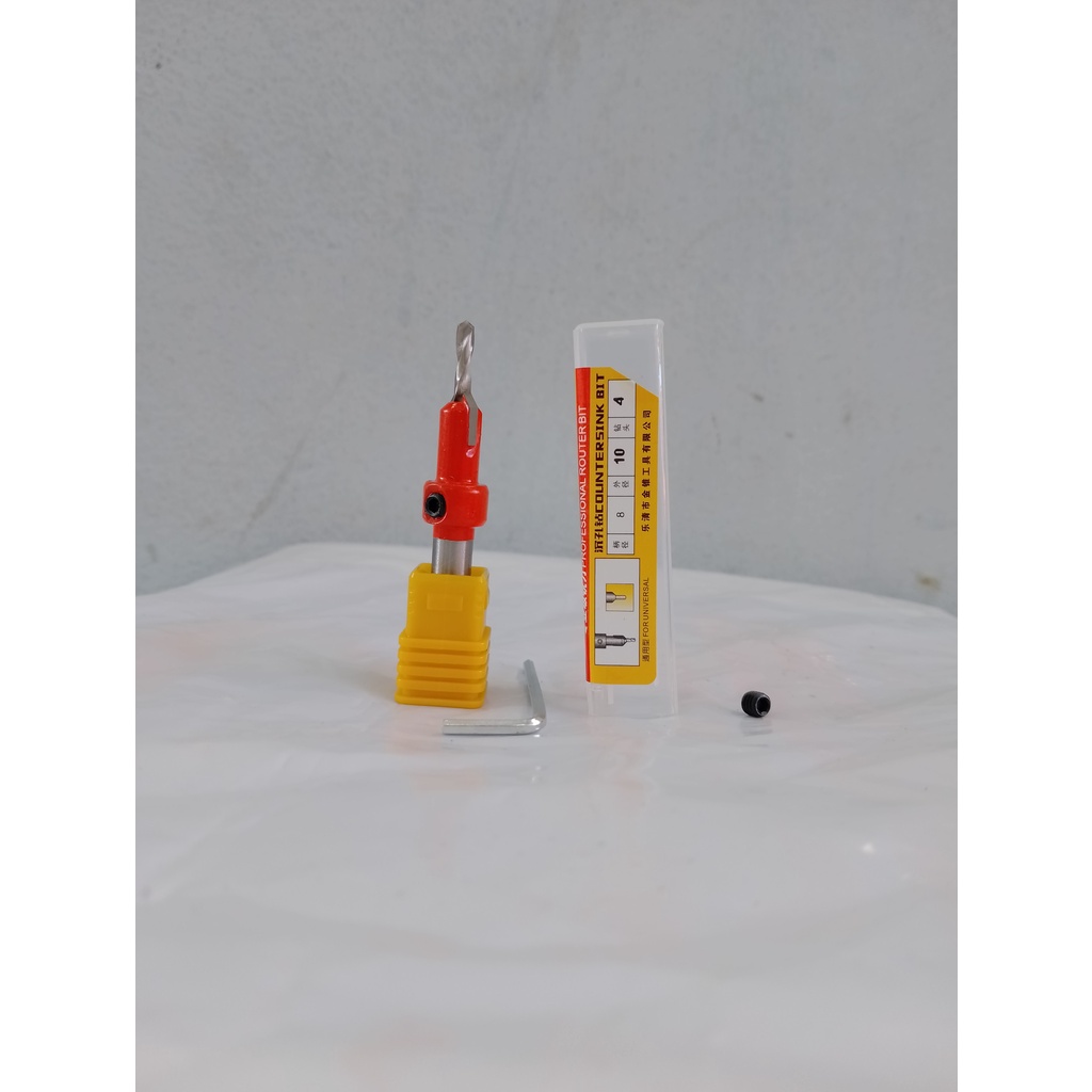Mũi khoan âm vít gỗ đa năng - mũi khoan mồi âm vít 2 tầng đầu lỗ 3mm đến 8mm