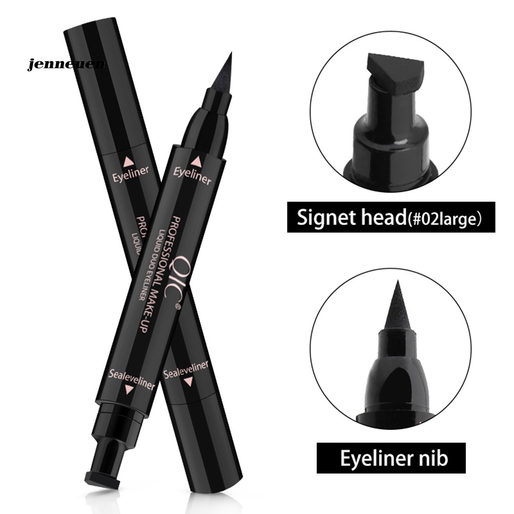 Bút kẻ mắt QIC chống nước dạng lỏng nhanh khô lâu trôi