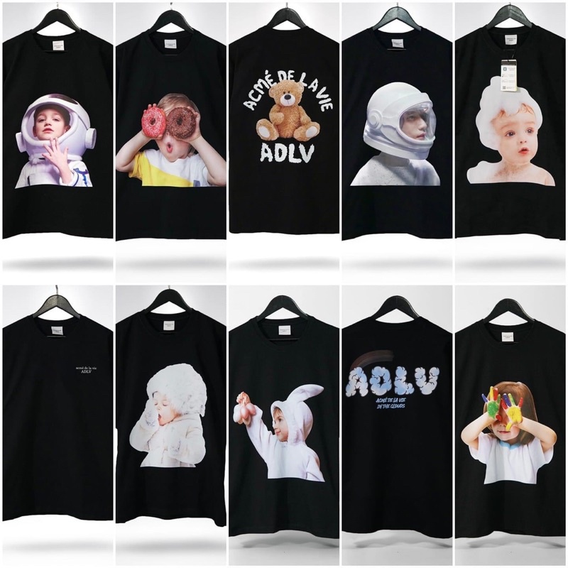 ÁO THUN ADLV CÁC LOẠI UNISEX áo thun nam nữ cao cấp
