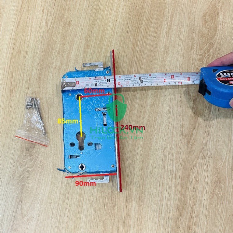 Thân khoá, ruột khoá cửa vân tay. 2885, 3085, 3585, 4085, 4585, 6085, 6068... hilock