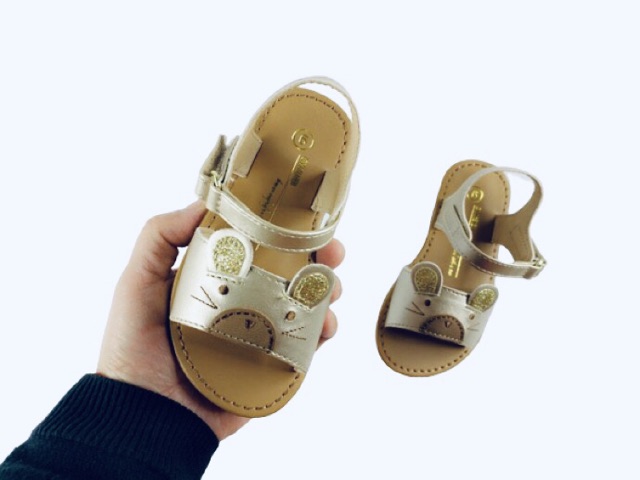 Sandal Gấu Cho Bé 14cm - 20cm