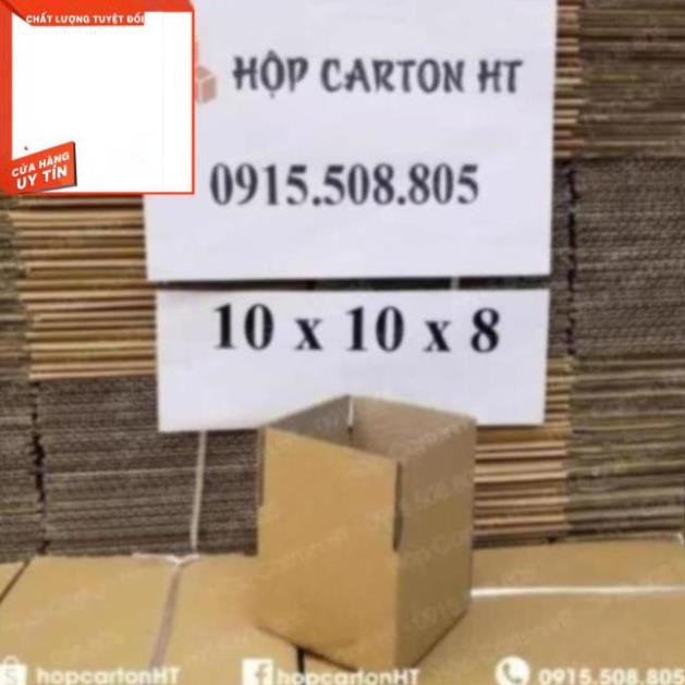 10x10x8 Hộp carton đóng hàng