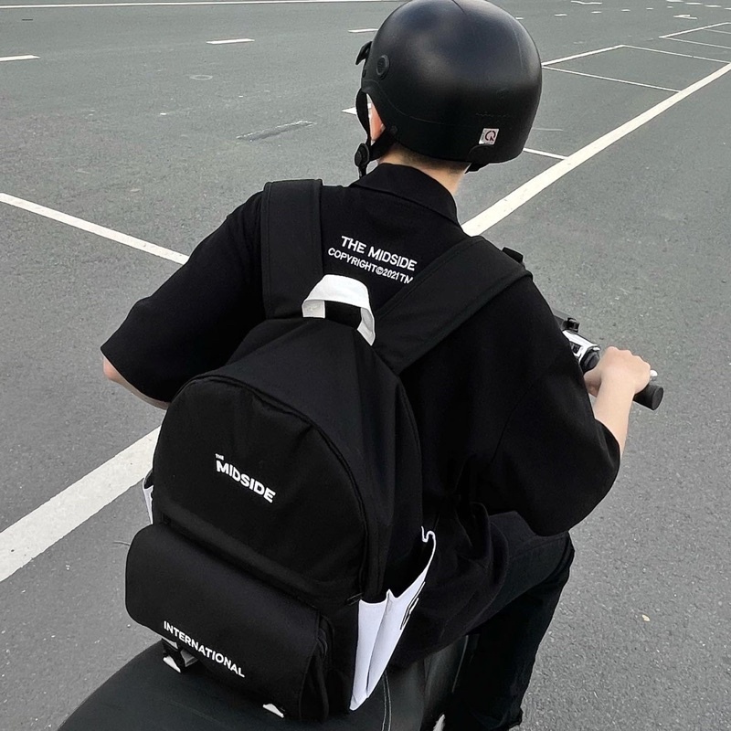 MIDSIDE BACKPACK SS1 ( Đen &amp; Trắng )