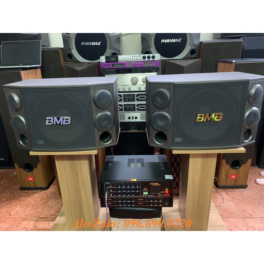 Bộ dàn Karaoke Gia đình Gồm Âm ly Jarguar PA 506N + Đôi loa BMB 2000 CỰC CHẤT - Tặng Mic