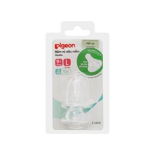 Núm vú cổ hẹp Pigeon siêu mềm size S/M/L/Y