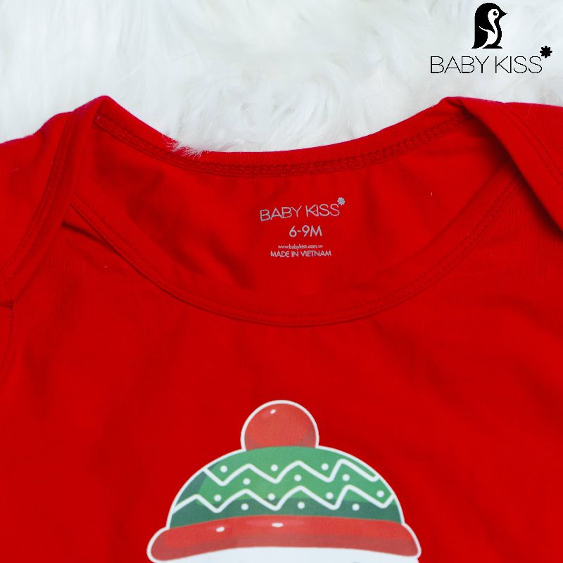 Set 3 sản phẩm đồ Noel cho bé Baby Kiss chất siêu xịn