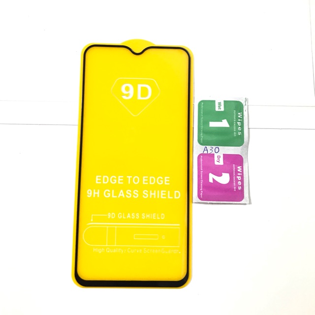 Kính cường lực 9D full màn Samsung A30 cao cấp