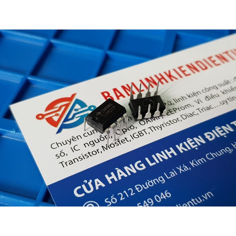 [Combo 5 chiếc] TL082CN, TL082CP, TL082 IC chuyên dụng DIP-8