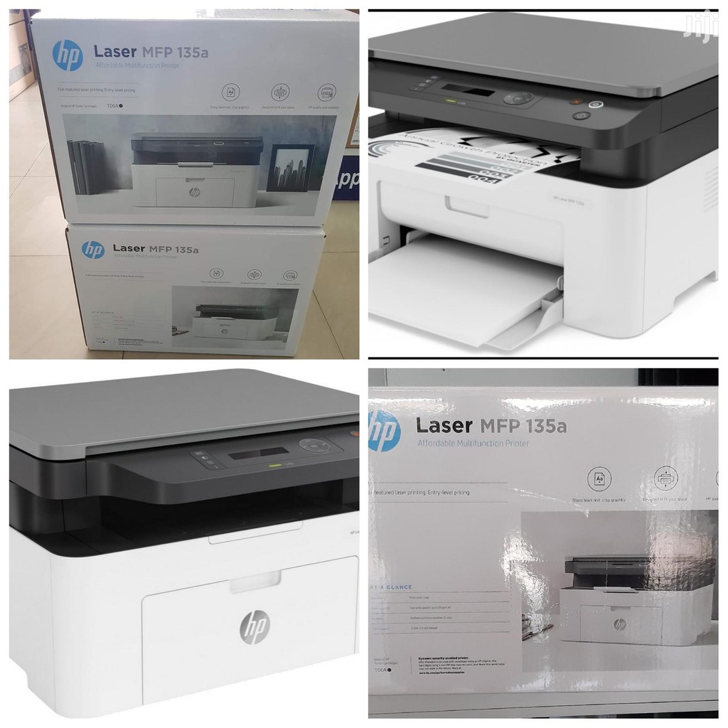 Máy in HP LaserJet MFP 135a Printer, 1Y WTY_4ZB82A