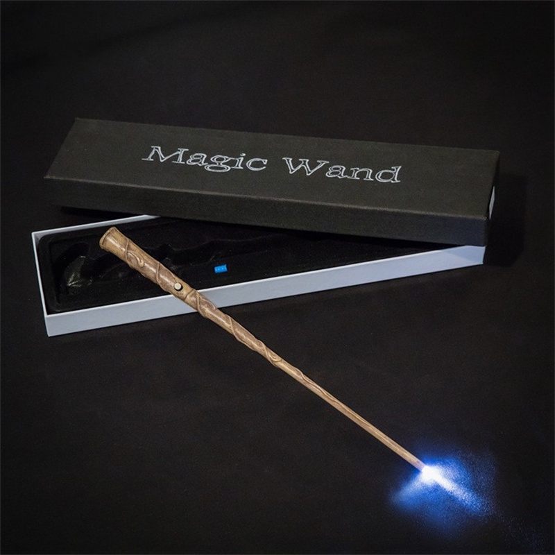 Gậy Phép Thuật Harry Potter Bằng Nhựa Resin Phát Sáng Cho Lễ Hội Hóa Trang Hermione