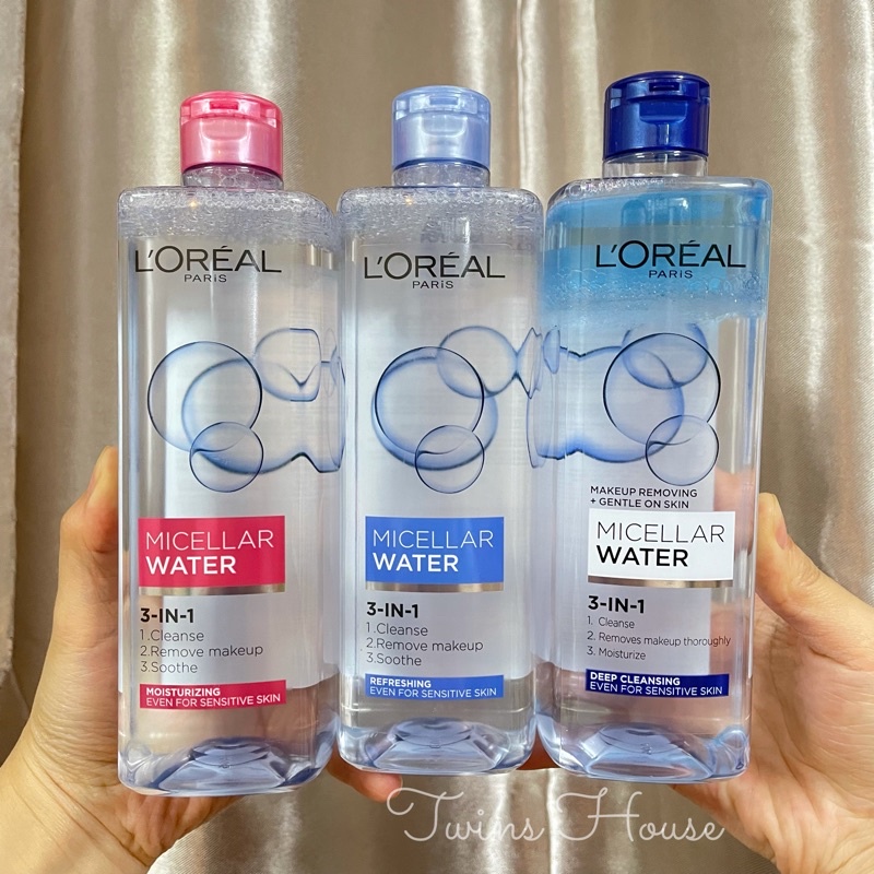 Nước tẩy trang Loreal micellar water