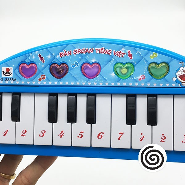 Đồ Chơi Đàn Organ Cho Bé Size 32cm x 10cm Tặng Kèm Pin (2 màu)