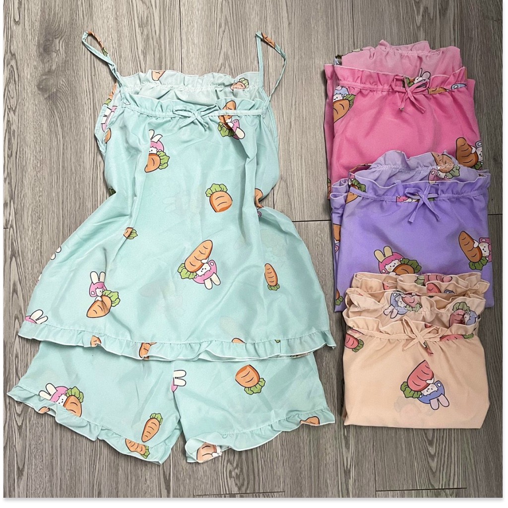 SET BỘ QUẦN ĐÙI ÁO HAI DÂY CHO CÁC NÀNG MẶC NHÀ SIÊU XINH SIÊU MÁT MÙA HÈ