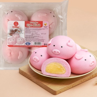Bánh Bao Tạo Hình (Con Heo) THỌ PHÁT FOOD 200g