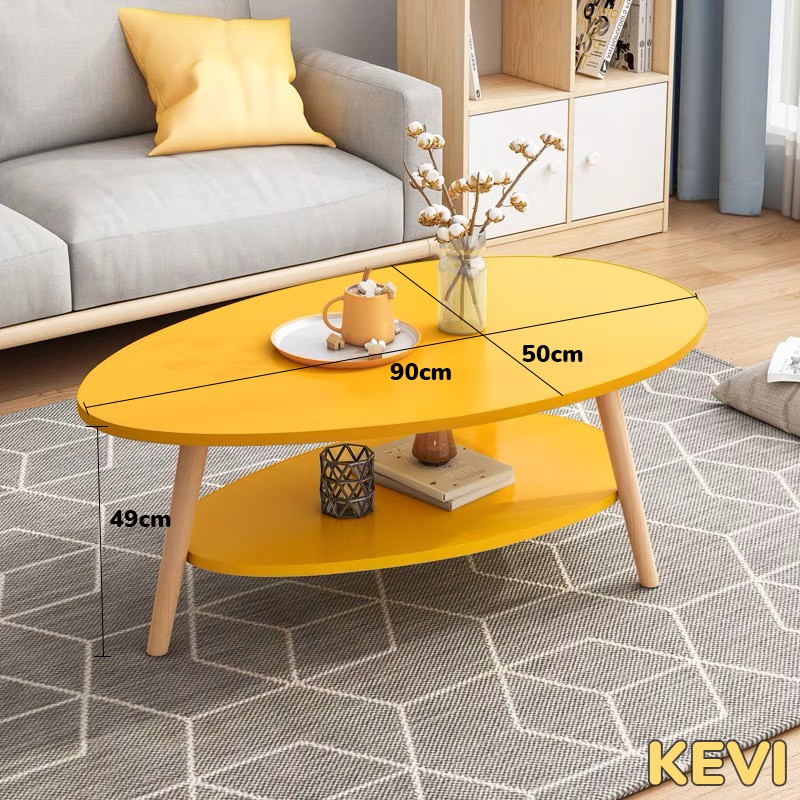 Bàn Sofa, bàn trà phòng khách 2 tầng đẹp hiện đại thương hiệu Kevi