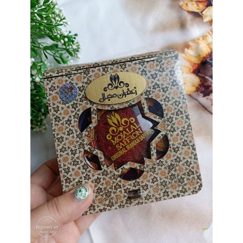 3gr Nhụy hoa nghệ tây saffron negin loại 1 của iran hãng Mojalal