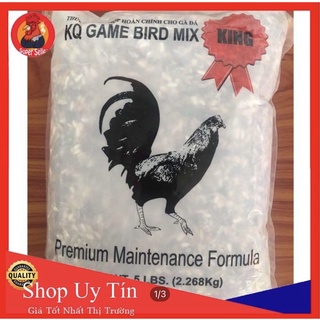 Ngũ cốc gà đá gamebird kq king túi 2.268kg
