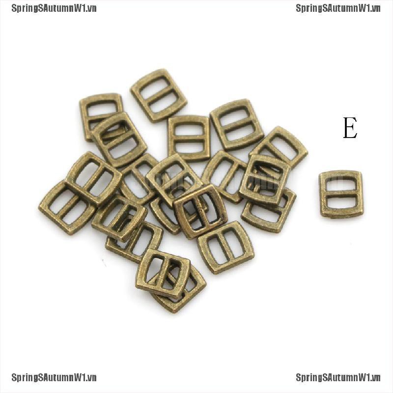 [Spring] 10pcs Mini Metal Buckle DIY Doll Dress Patchwork Handmade Craft Sewing Accessories [VN]