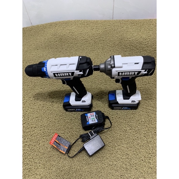 Combo khoan .vít hart 20v
