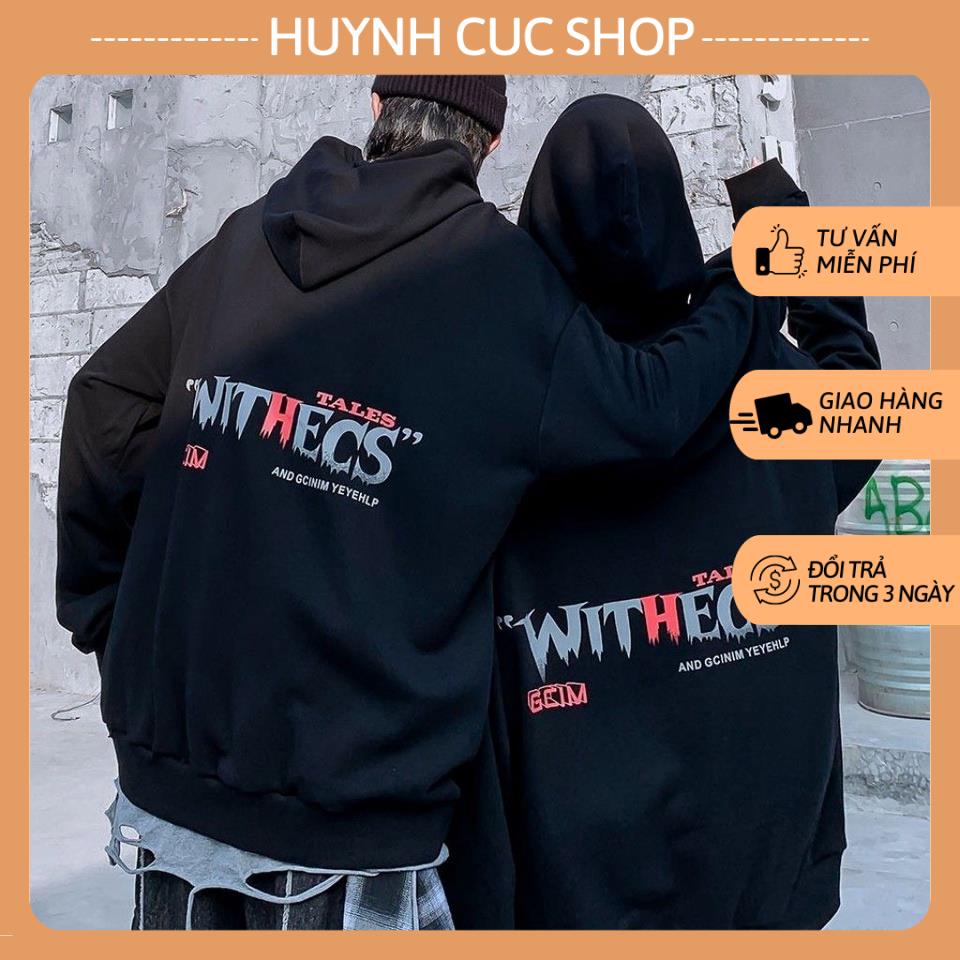 Áo Khoác Nỉ Hoodie IN PHÙ THỦY WITHECS KN16 | BigBuy360 - bigbuy360.vn