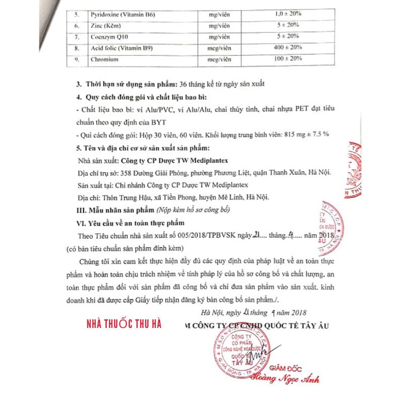 OvaQ1 - giải pháp giảm vô sinh ở nữ giới - Phân phối chính hãng Hộp 30 viên