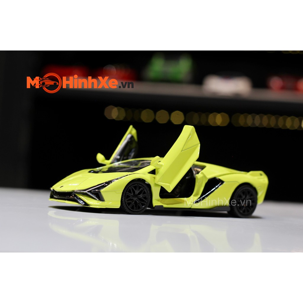 MÔ HÌNH XE LAMBORGHINI SIAN FKP 37 1:36 RMZ CITY