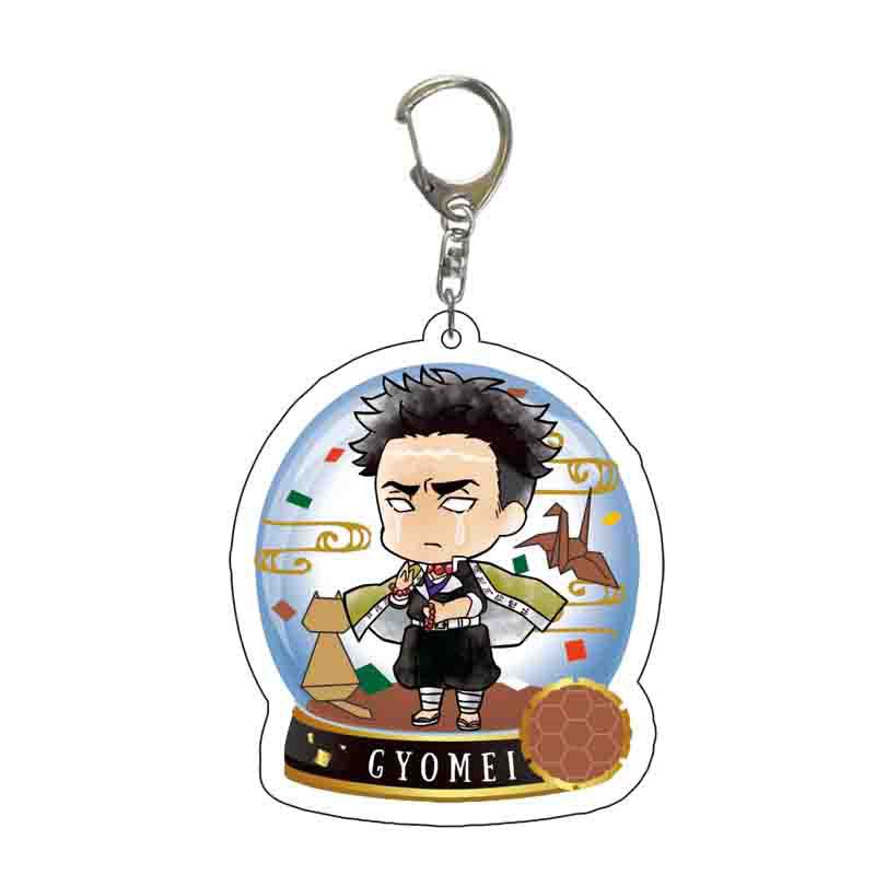 Sy2 Móc Chìa Khóa Bằng Acrylic Hình Gấu Trúc 6cm Tanjirou Nezuko Nezuko Tanjiro Zenitsu