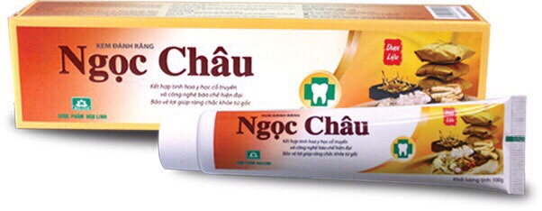 Kem đánh răng dược liệu Ngọc Châu