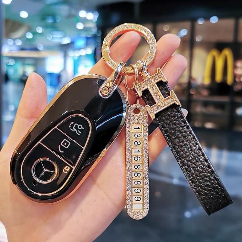 ốp khoá Mercedes Benz C class S class E class GLS 2022 mới nhất 2022
