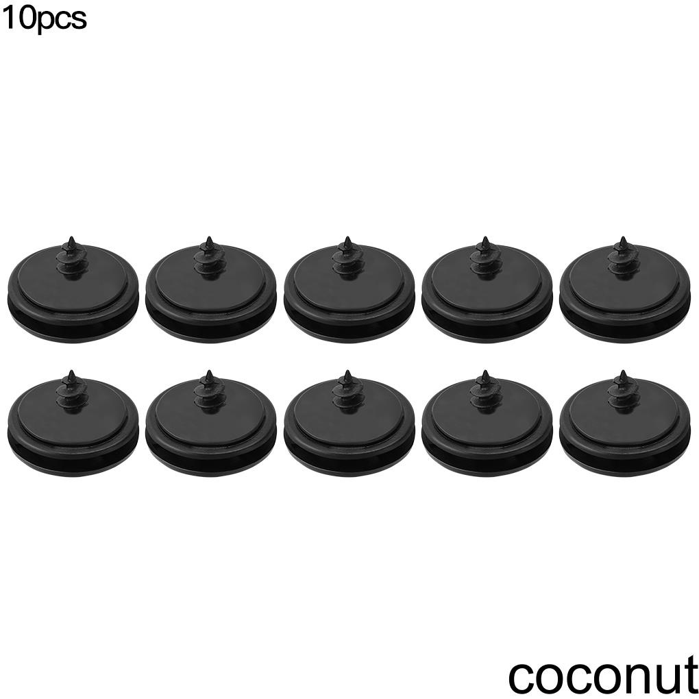 [Coco] 10pcs Car Floor Mat Clips Auto Carpet Fixing Clamp Buckles Anti-Slip Fastener Retainer for Golf 6 for Magotan