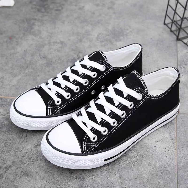 [🌼 CLASSIC STYLE🌼] Giày thể thao Converse classic nữ đen trắng cổ thấp