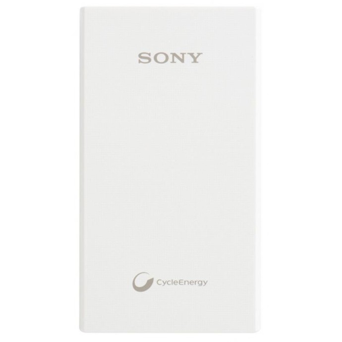 Pin sạc sự phòng Sony CP-E6 5800mAh, màu Trắng, nhỏ gọn, bền bỉ, chính hãng Sony Vietnam, mới 100%, B/Hành 12 tháng