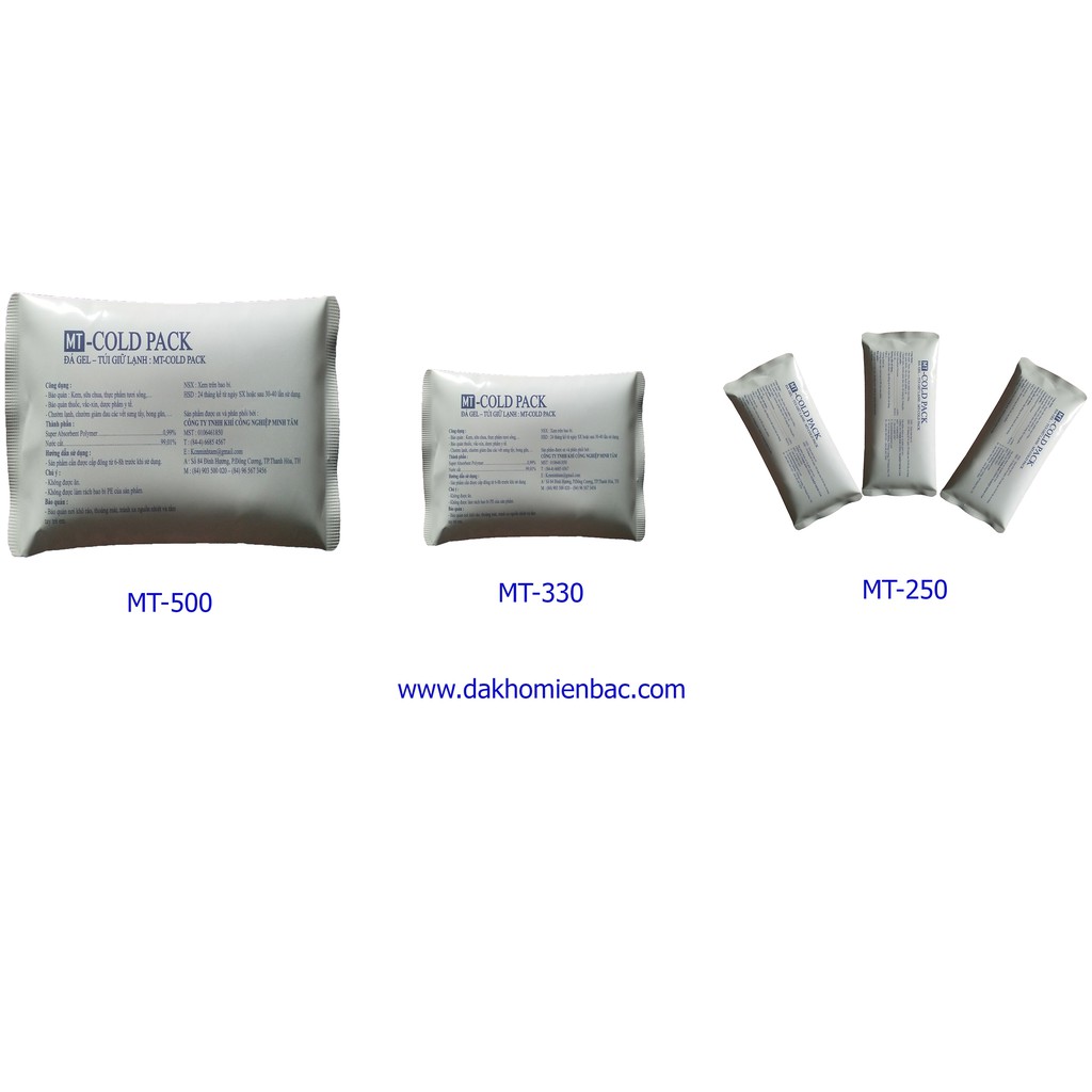 Đá khô gel giữ lạnh sữa và thực phẩm