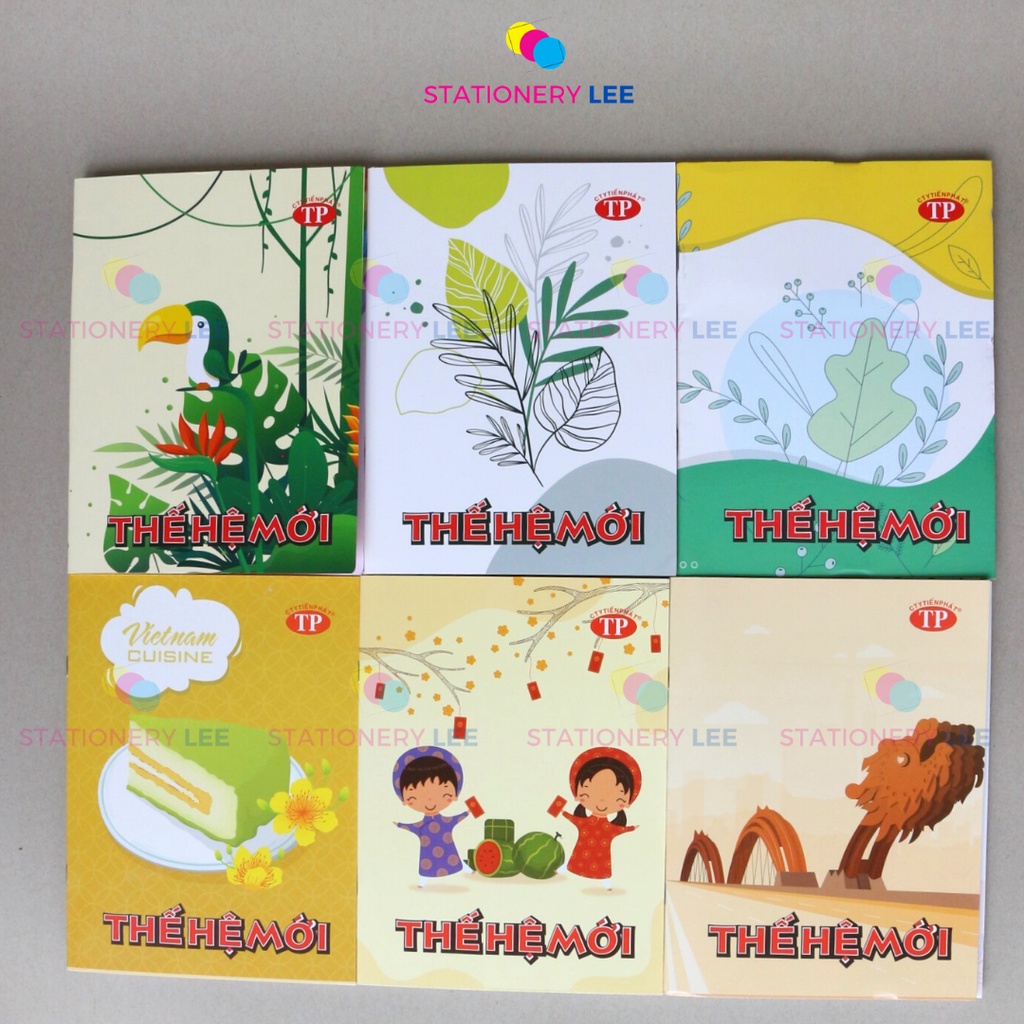 Tập Học Sinh 96 Trang (4 Ô) ABC, TIẾN PHÁT, VIBOOK