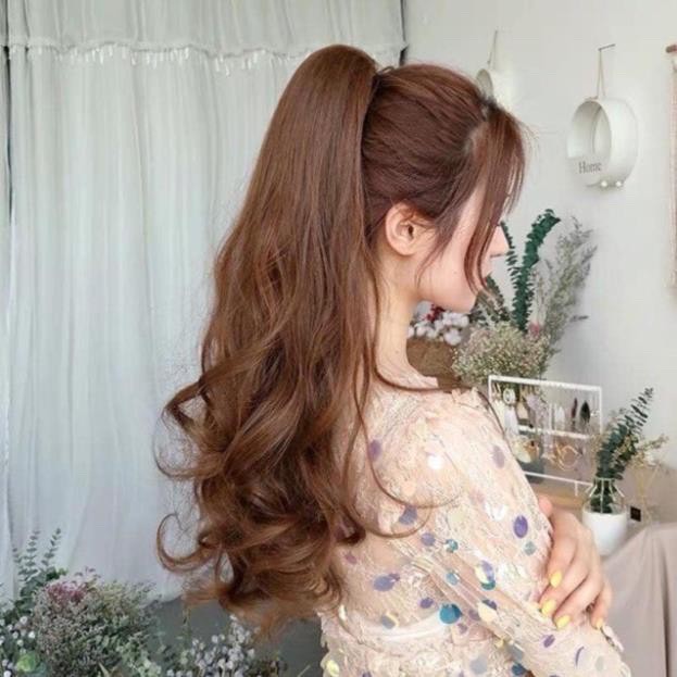 Tóc giả nữ đẹp 🥰FREESHIP🥰 Giảm 7k khi nhập [TOCGIA7K]-Tóc giả ngoặm xoăn n44