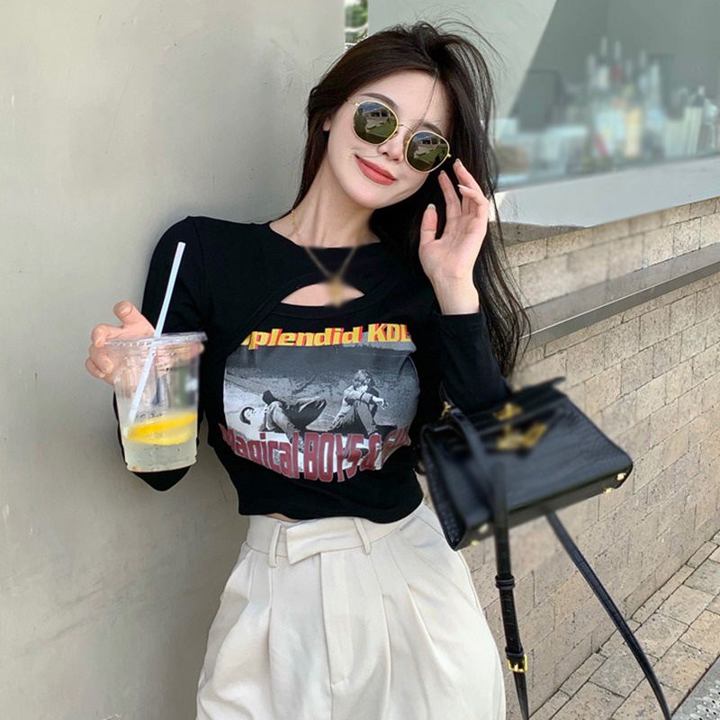 Áo Thun Thể Thao Dài Tay Ôm Dáng Thời Trang Dành Cho Nữ