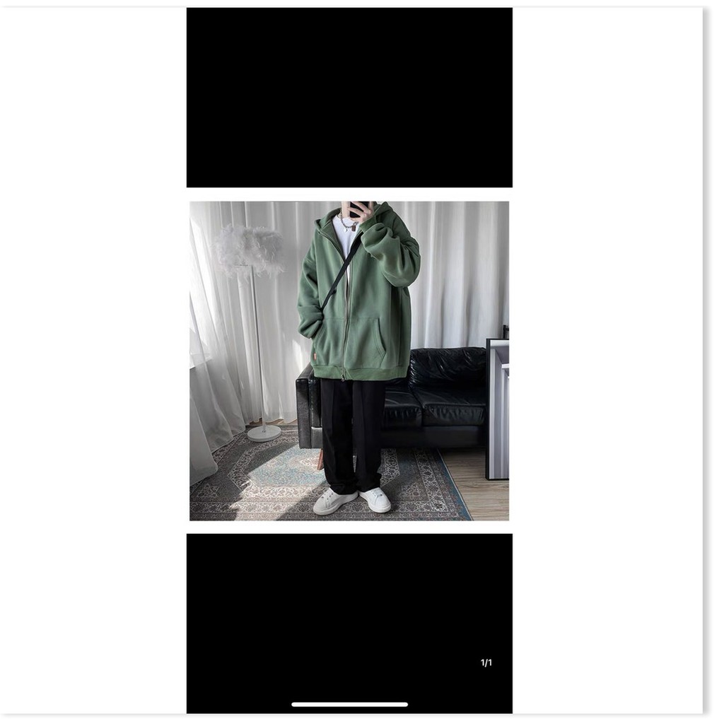 Áo nỉ dây kéo form to y hình SIÊU ĐỆP THỜI TRANG HÀN QUỐC HOT KOKO MI STORE