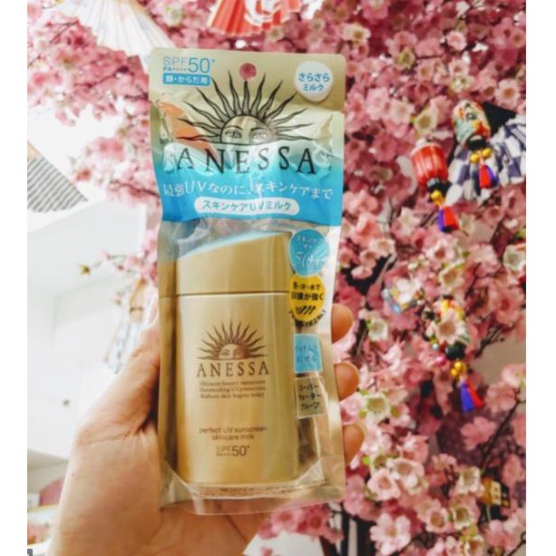 Kem Chống Nắng Bảo Vệ Hoàn Hảo Anessa Perfect UV Sunscreen Skincare Milk SPF50+ PA++++ 60ml | BigBuy360 - bigbuy360.vn