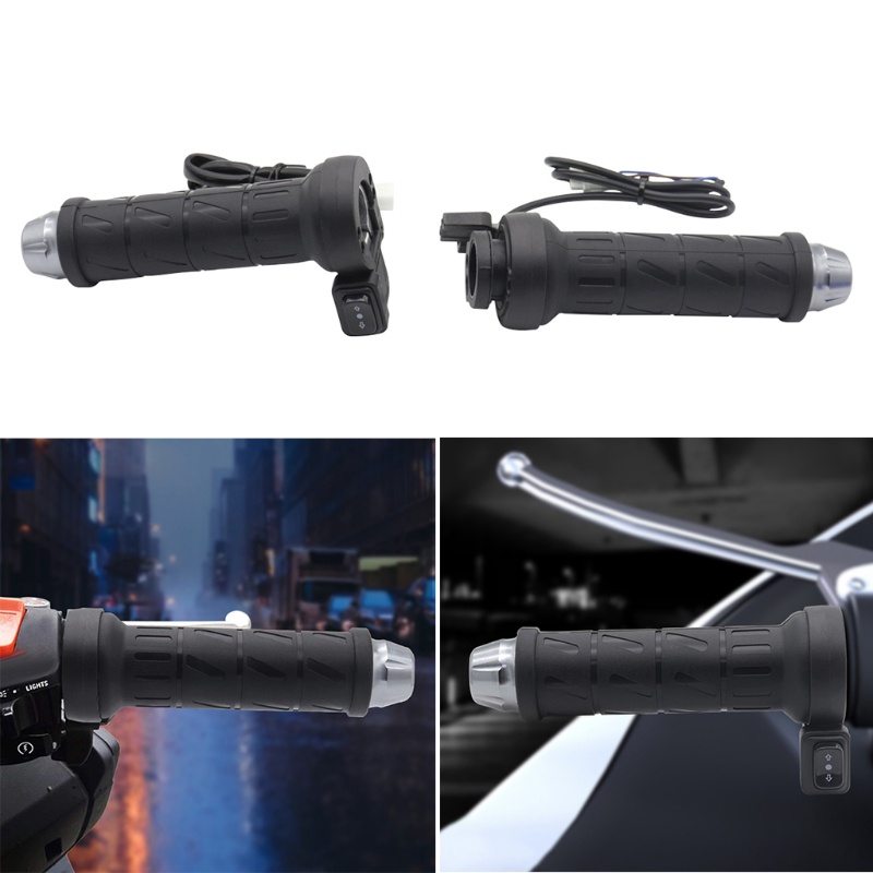 Tay Lái Tỏa Nhiệt Chống Trượt Kích Thước 12V 22mm Dành Cho Xe Mô Tô