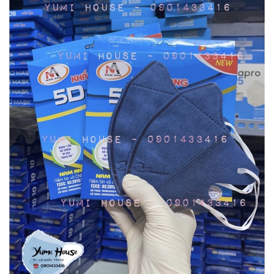 Khẩu Trang 5D Mask FAMAPRO Chính Hãng Nam Anh