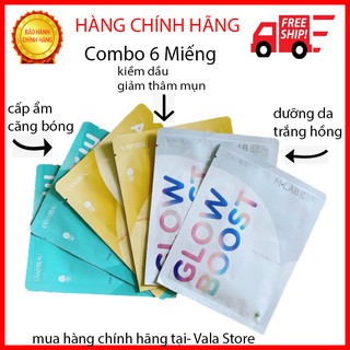 [6 Miếng] Mặt Nạ Miung Lab Hàn Quốc Mẫu Mới Chính Hãng, Hộp 6 miếng