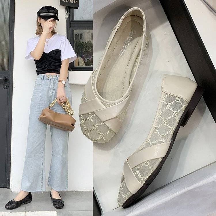 Giày Lười Khử Mùi Thoáng Khí Chống Trượt Thời Trang Dành Cho Nữ 2022